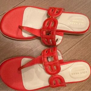 Cole Haan sandals. Never worn. So cute for summer!